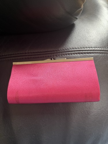 Glamorous hot pink satin - hot,
