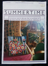 SUMMERTIME VINTAGE CANVAS WORK