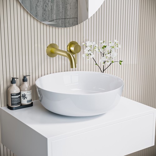 Round countertop basin - round,