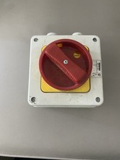 Gewiss- 16A 3 Pole Emergency Rotary Isolator Switch IP65 (GW70432)