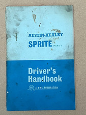 Austin Healey Mk1 Sprite Original Drivers Handbook