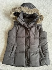 F&F Padded Fur Hooded Gilet