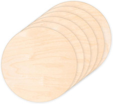 4 Pack Plywood round Board