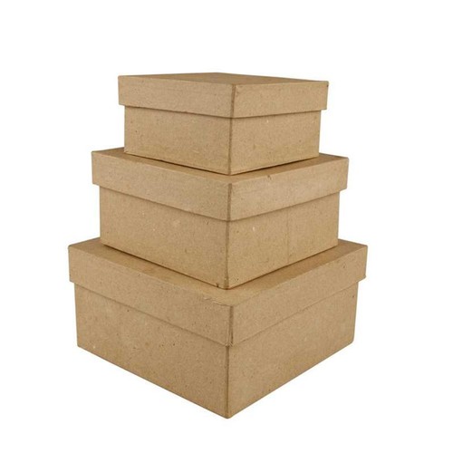 Square shaped boxes craft - 3,