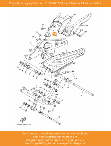 Yamaha holder brake - brake, hose