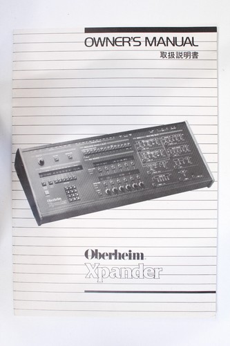 Original oberheim xpander - oberheim,