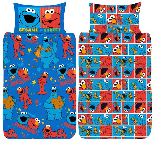 Sesame street single duvet - sesame,