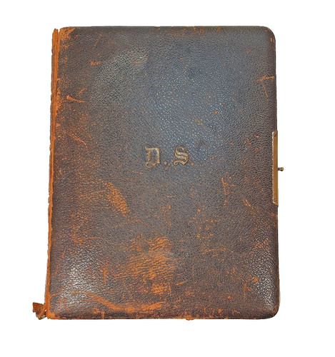 Large leather photo - , ds