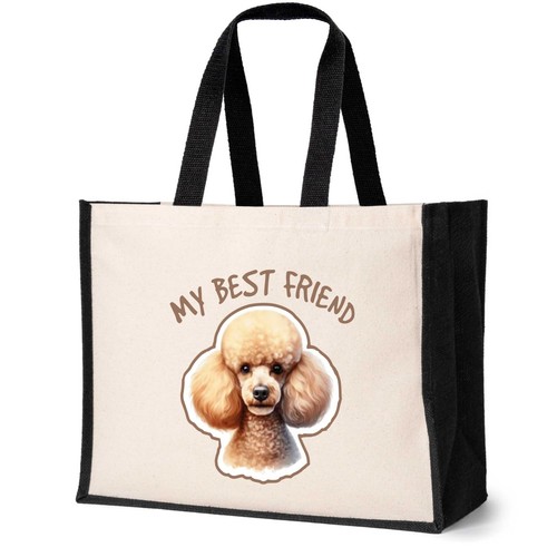 Poodle tote bag dog - dog, lovers