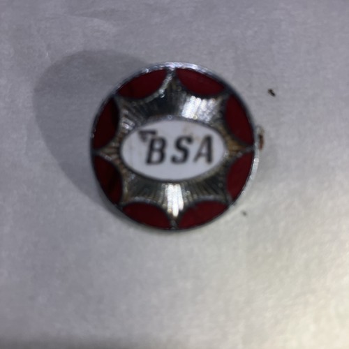 Bsa vintage motorcycle badge - bsa,
