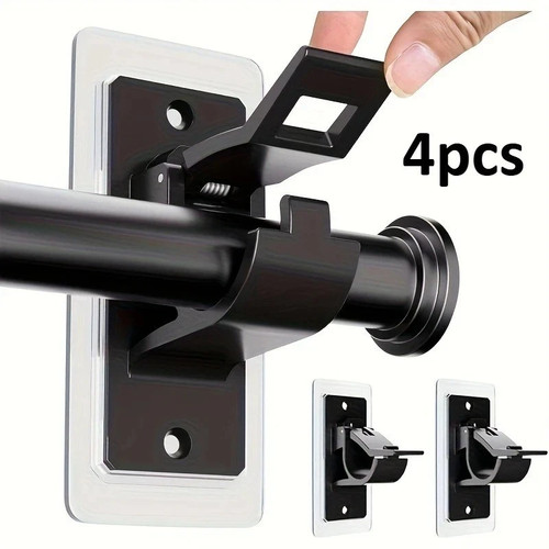 4pcs curtain rod brackets - brackets, no
