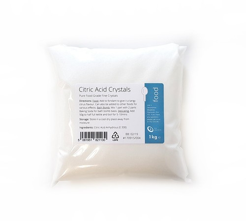Citric acid 1kg - citric,