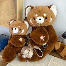 Panda Plush Backpack Women