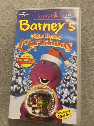 Barney night before - barney's,