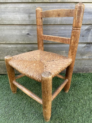 Vintage child wooden chair - vintage,