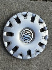VOLKSWAGEN FOX 14" WHEEL TRIM X 1 HUB CAP GENUINE VW  6Q0601147L CLIP ON TYPE