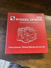 1974 Wheel Horse Dealer Sales