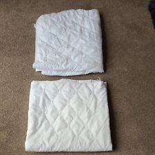 MARKS AND SPENCER SINGLE QUILTED MATRESS PROTECTOR X2 (NEW)