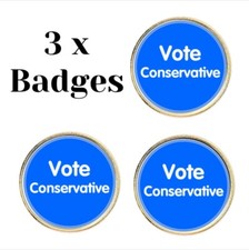3 x Vote Conservative (BU8)