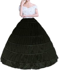 6 Hoops Skirt Ball Gown Slips