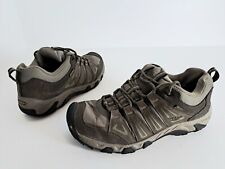 KEEN OAKRIDGE LOW DRY WATERPROOF WALKING HIKING SHOES SIZE 10 IN GOOD CONDITION