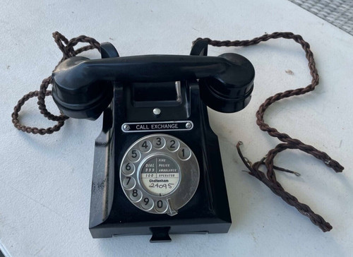 Gpo 312l 1955 black bakelite - 312l,