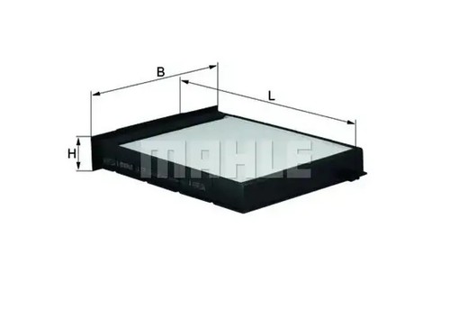 Cabin filter particulate - cabin,