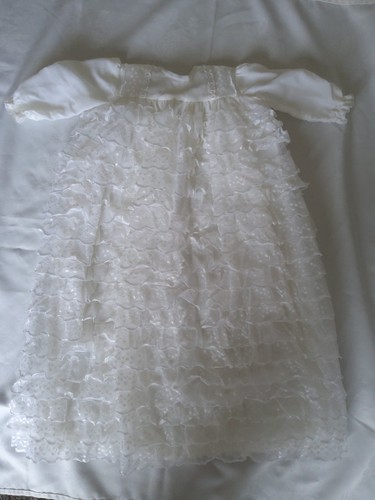 Vintage christening gown size - christening,