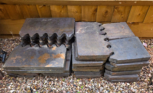 Reclaimed victorian slate - reclaimed,