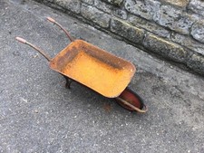 Vintage 1950s Triang Childs Wheelbarrow For Restoration