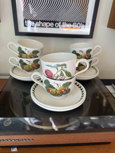 Portmeirion pomona tea set - portmeirion,