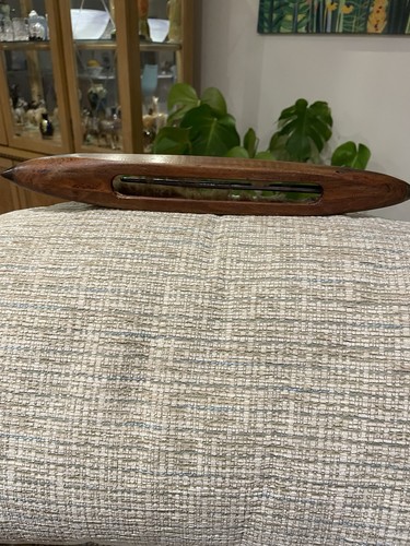 Antique wooden weaving loom - antique,