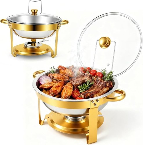 Pack round chafing dish - 4,