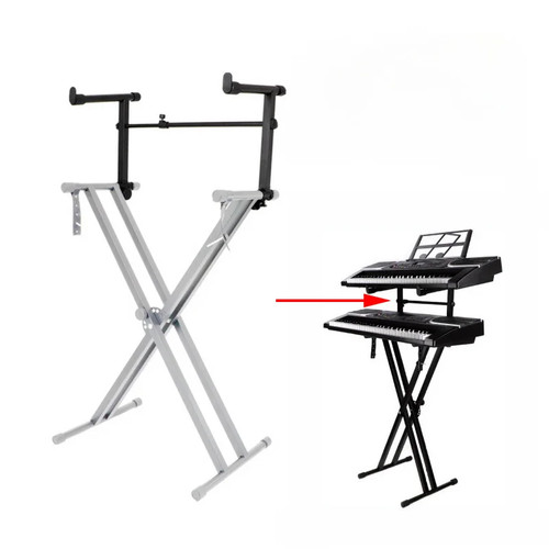 Adjustable second tier - adjustable,