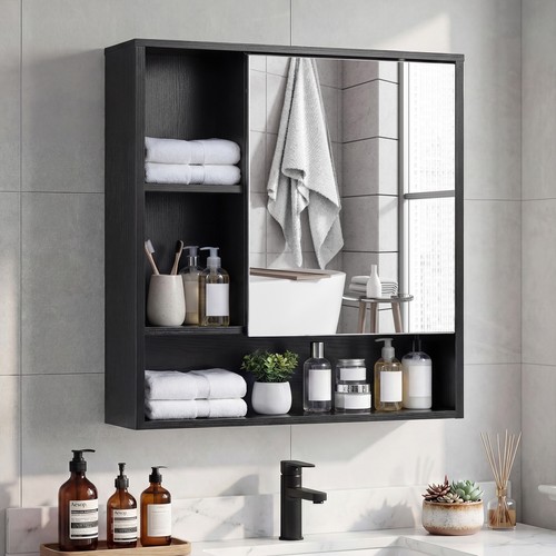 Bathroom mirror cabinet - mirror, with