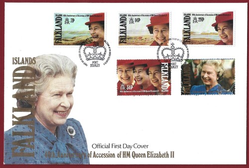 1992 falkland islands - 1992, queen's
