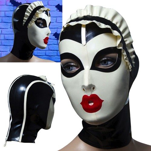 Latex hood drama - hood, headgear