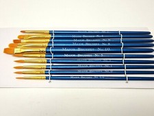 Synthetic Red Sable Set of 10