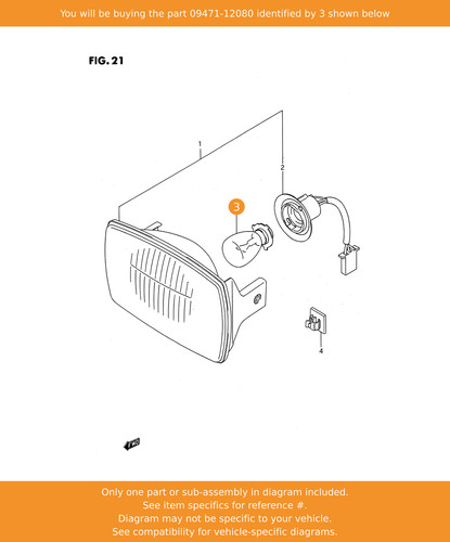 Suzuki bulb 12v - suzuki, bulb,