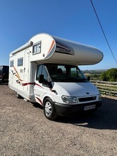 Ford Transit EURA MOBIL Motorhome 2006 5 Berth Two Fixed Double Beds - EURAMOBIL