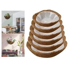 Wall Hanging Basket Coco Liner Moulded Inserts for Garden Planting Flowers