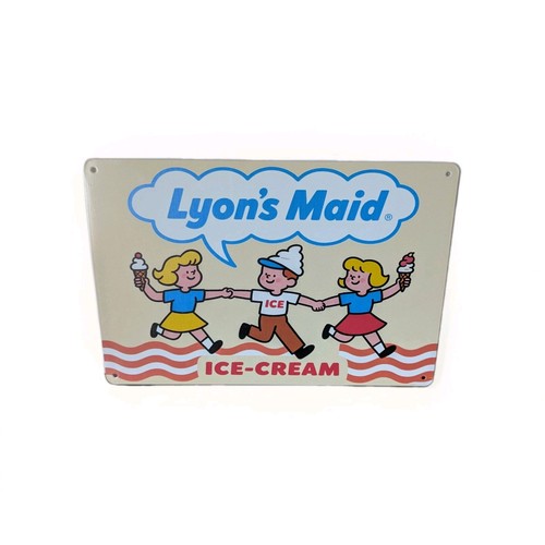 Metal sign lyons maid vintage - lyons,