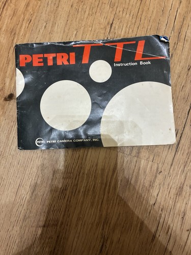 Petri ttl camera instruction - petri,