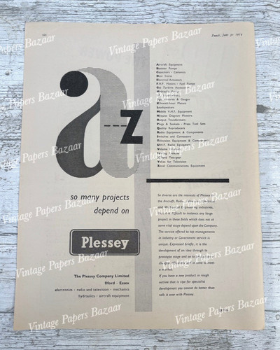 Plessey company ilford - company, a