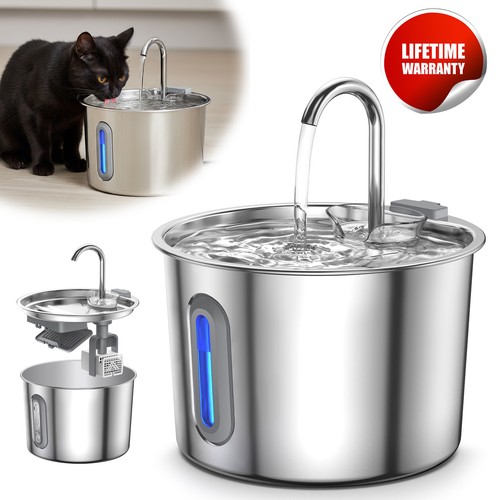 Cat water fountain - cat, for