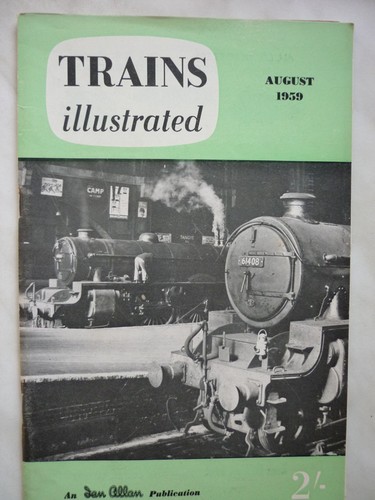 Trains illustrated august - trains,