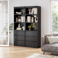 Bookcase Tall 180cm Shelves