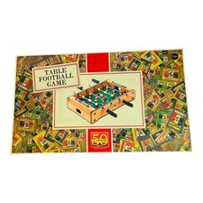 Panini Anniversary Edition Wooden Table Top Football Game Play Set