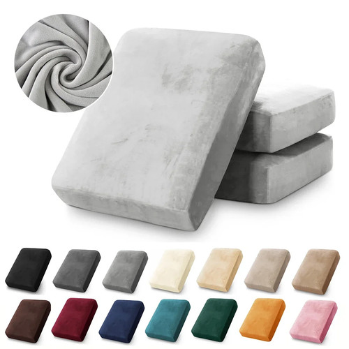 Velvet sofa cushion - velvet, for