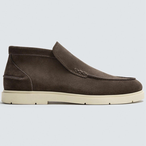 Zara men suede leather - men’s,